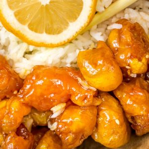 Lemon Chicken with Rice
