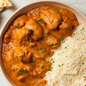 Butter Chicken with Rice